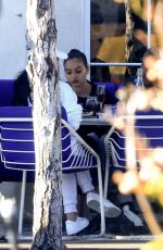 SHANINA SHAIK Out for Lunch with Friends in Hollywood 11/23/2019