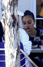 SHANINA SHAIK Out for Lunch with Friends in Hollywood 11/23/2019