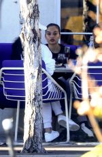 SHANINA SHAIK Out for Lunch with Friends in Hollywood 11/23/2019