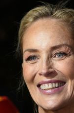 SHARON STONE at Harper