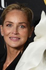 SHARON STONE at Harper
