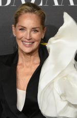 SHARON STONE at Harper