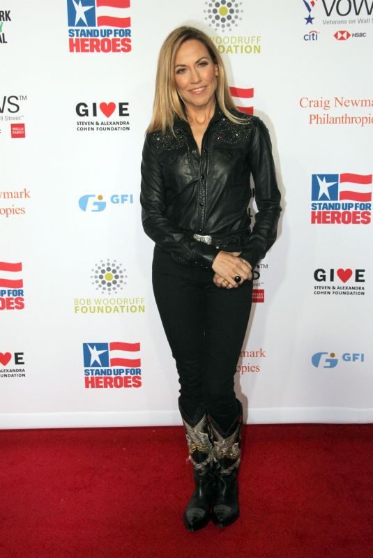 SHERYL CROW at 13th Annual Stand Up for Heroes Benefit Concert in New York 11/04/2019