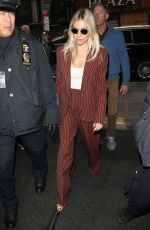 SIENNA MILLER Arrives at Today Show in New York 11/19/2019