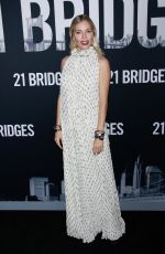 SIENNA MILLER at 21 Bridges in New York 11/19/2019
