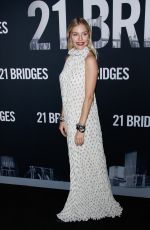 SIENNA MILLER at 21 Bridges in New York 11/19/2019