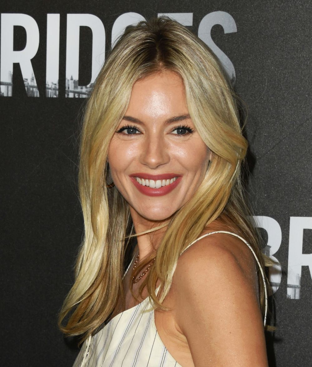 SIENNA MILLER at 21 Bridges Photocall in Los Angeles 11/09/2019 ...
