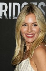 SIENNA MILLER at 21 Bridges Photocall in Los Angeles 11/09/2019