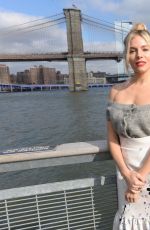 SIENNA MILLER at 21 Bridges Photocall in New York 11/19/2019