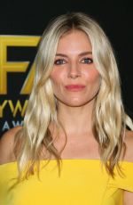 SIENNA MILLER at Hollywood Film Awards in Beverly Hills 11/03/2019