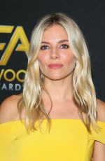 SIENNA MILLER at Hollywood Film Awards in Beverly Hills 11/03/2019
