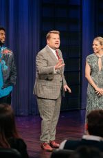 SIENNA MILLER at Late Late Show with James Corden 11/21/2019