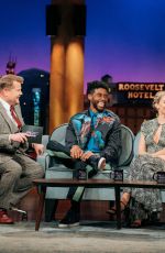 SIENNA MILLER at Late Late Show with James Corden 11/21/2019