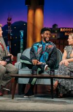 SIENNA MILLER at Late Late Show with James Corden 11/21/2019