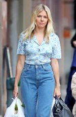 SIENNA MILLER Out Shopping in New York 10/31/2019