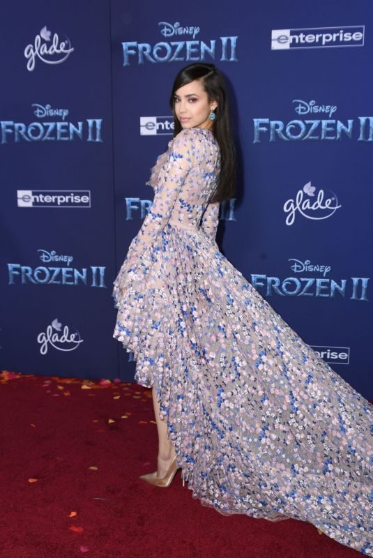 SOFIA CARSON at Ffrozen 2 Premiere in Hollywood 11/07/2019