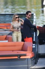 SOFIA RICHIE and Scott Disick at a Boat Trip in Miami 11/27/2019