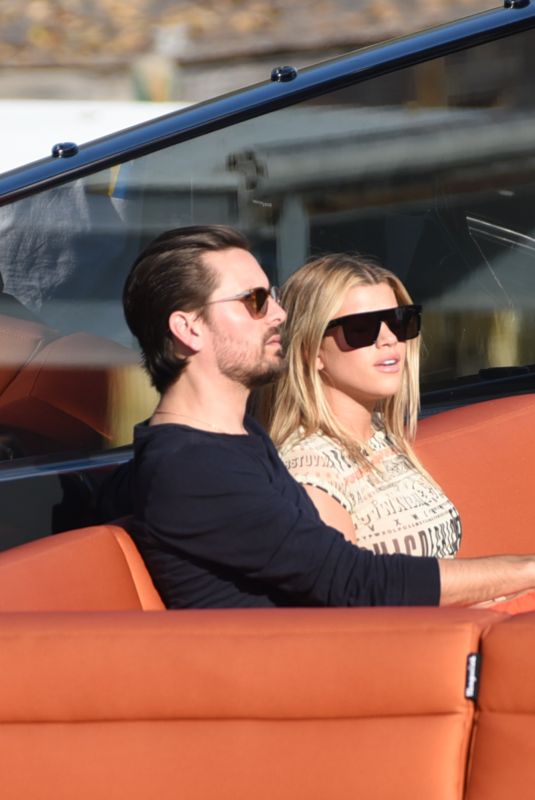 SOFIA RICHIE and Scott Disick at a Boat Trip in Miami 11/27/2019