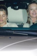 SOFIA RICHIE and Vas J Morgan at Nobu in Malibu 11/20/2019