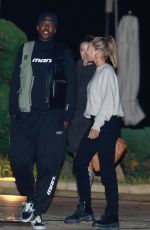 SOFIA RICHIE and Vas J Morgan at Nobu in Malibu 11/20/2019