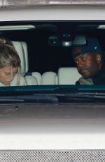 SOFIA RICHIE and Vas J Morgan at Nobu in Malibu 11/20/2019