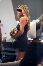 SOFIA RICHIE in Tight Mini Dress at Nine Zero One Salon in West Hollywood 11/18/2019