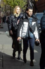 SOPHIE TURNER and Joe Jonas Out in New York 11/28/2019
