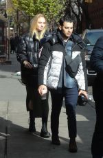 SOPHIE TURNER and Joe Jonas Out in New York 11/28/2019