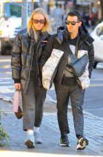 SOPHIE TURNER Out and About in New York 11/29/2019