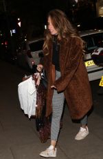 STACEY SOLOMON Arrives at It Takes Two Studio in London 11/08/2019