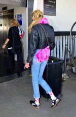 STELLA MAXWELL at Los Angeles International Airport 11/01/2019
