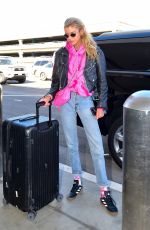 STELLA MAXWELL at Los Angeles International Airport 11/01/2019