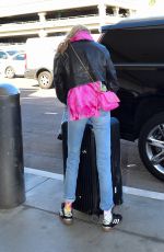 STELLA MAXWELL at Los Angeles International Airport 11/01/2019