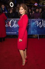 STEPHANIE BEACHAM at White Christmas Musical Press Night in London 11/25/2019