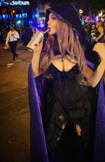 STEVIE LYNN JONES at Halloween - Instagram Photos 10/31/2019