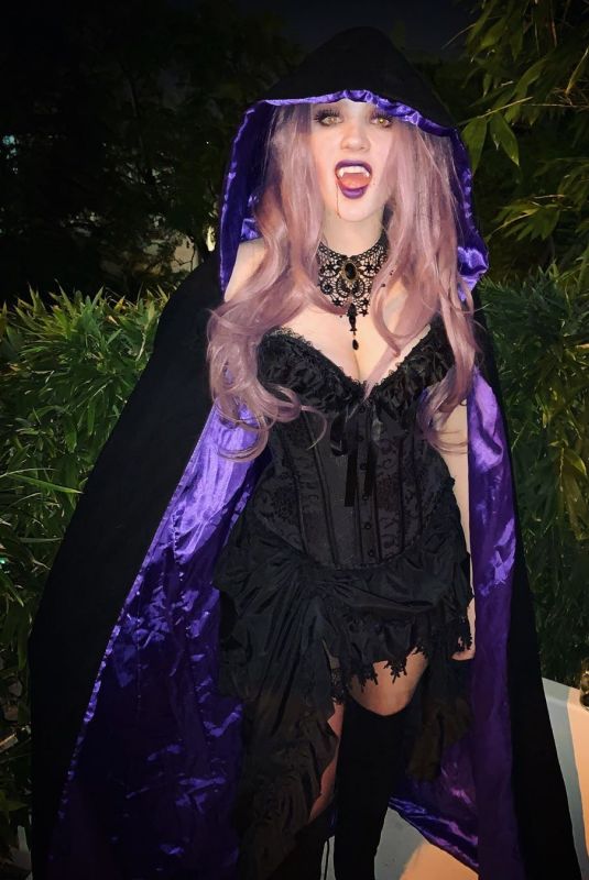 STEVIE LYNN JONES at Halloween - Instagram Photos 10/31/2019