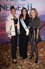 SYLVIE TELLIER at Frozen 2 Premeire in Paris 11/13/2019