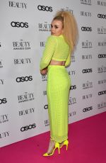 TALLIA STORM at Beauty Awards 2019 with Asos City Ccentral in London 11/25/2019