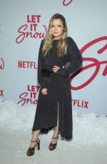 TAYLOR SPREITLER at Let It Snow Premiere in Los Angeles 11/04/2019