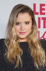 TAYLOR SPREITLER at Let It Snow Premiere in Los Angeles 11/04/2019