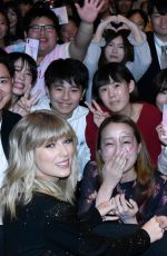 TAYLOR SWIFT at a Fan Event in Tokyo 11/06/2019