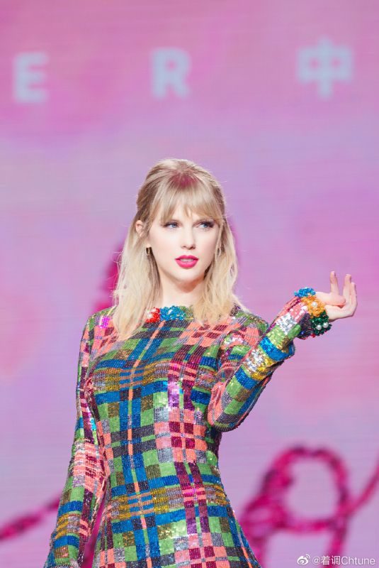 TAYLOR SWIFT at Lover Fan Meeting (Fan M&G) in Guangzhou 11/11/2019