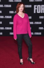THORA BIRCH at Ford v Ferrari Premiere in Hollywood 11/04/2019