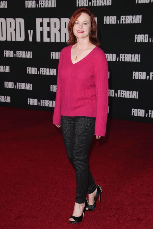 THORA BIRCH at Ford v Ferrari Premiere in Hollywood 11/04/2019