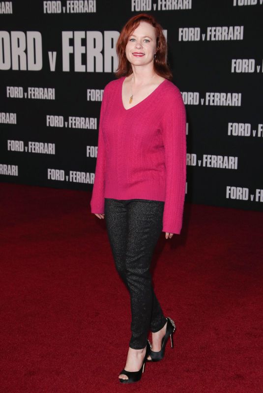 THORA BIRCH at Ford v Ferrari Premiere in Hollywood 11/04/2019
