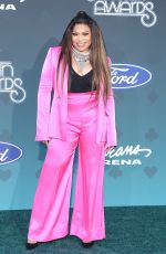 TISHA CAMPBELL at 2019 Bet Soul Train Awards in Las Vegas 11/17/2019