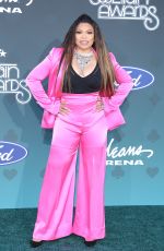 TISHA CAMPBELL at 2019 Bet Soul Train Awards in Las Vegas 11/17/2019