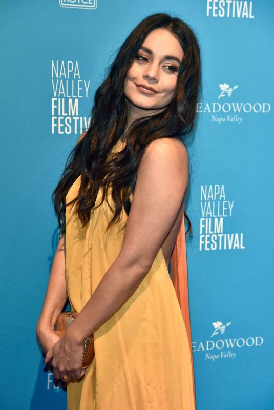 VANESSA HUDGENS at Napa Valley Film Festival in Yountville 11/14/2019