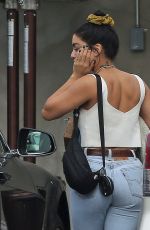 VANESSA HUDGENS in Double Denim Out for Lunch in Los Angeles 11/13/2019