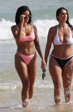 VANESSA SIERRA and SONYA MEFADDI in Bikinis at Bondi Veach 10/31/2019